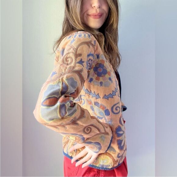 Modern Petalura Jacket Roussillon Reversible Tapestry Jacket - Picture 9 of 15
